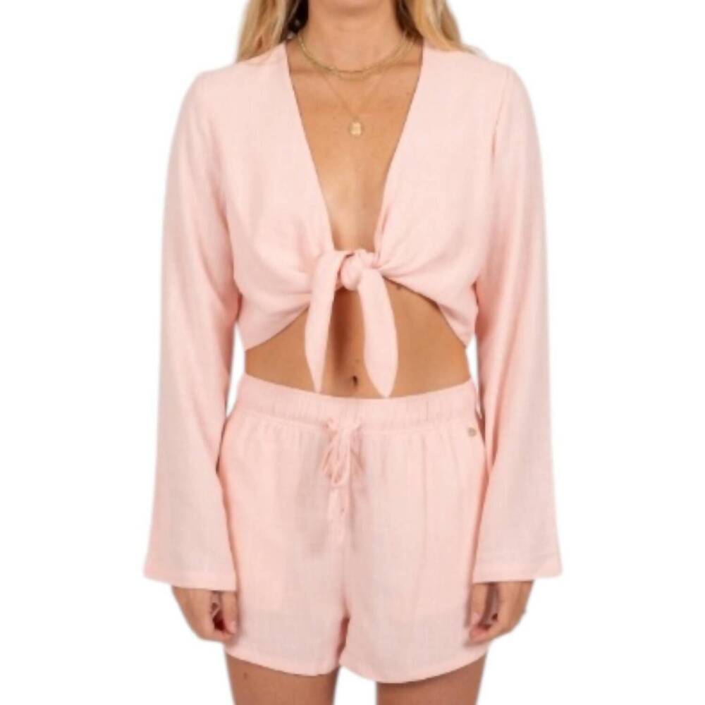 NEW RUSTY wren top in pale pink